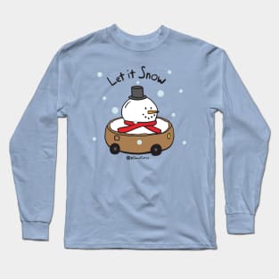 Donut Car - Let it Snow Long Sleeve T-Shirt